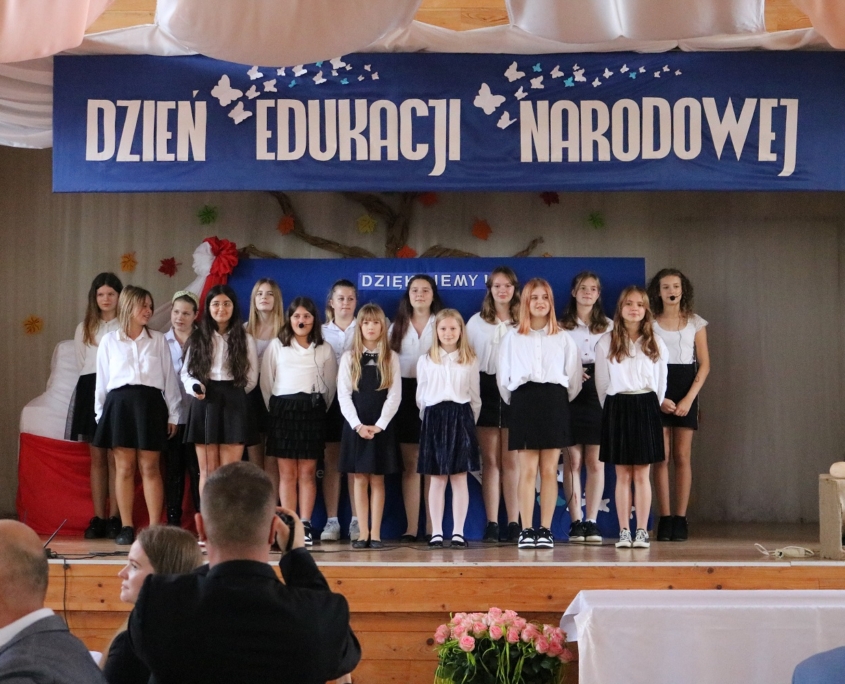 Spotkanie z okazji Dnia Edukacji Narodowej, Dobrzyca 2023 gmina Będzino